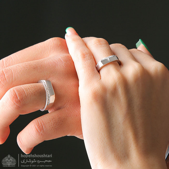 خرید حلقه ازدواج برای انگشت پهن و کوتاه